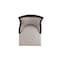 Manhattan Comfort Emperor Faux Leather Barstool in Light Grey- Set of 3 3-BS008-LG - alternate 10